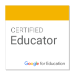 Google Certified Educator Badge 